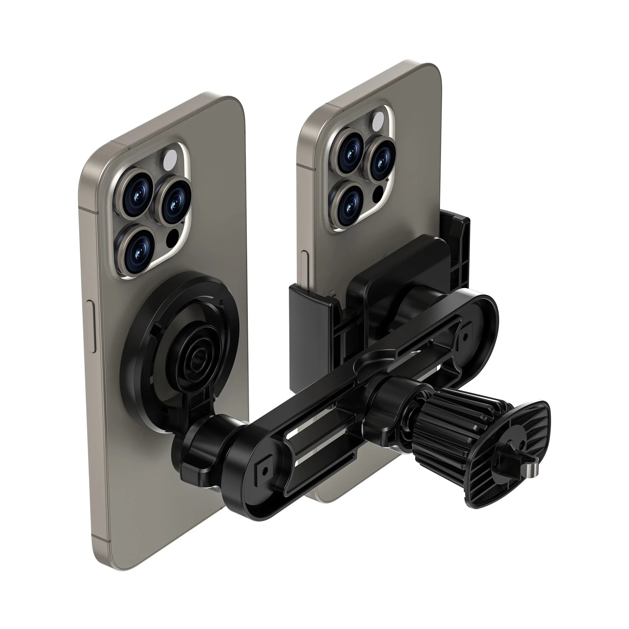 WiWU WiCH060 Dual-Phone Car Mount – Smart Dashboard Holder for Two Phones