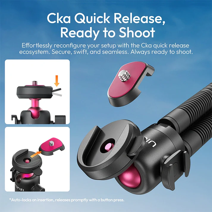 Ulanzi MT-91 CKA Quick Release Octopus Tripod