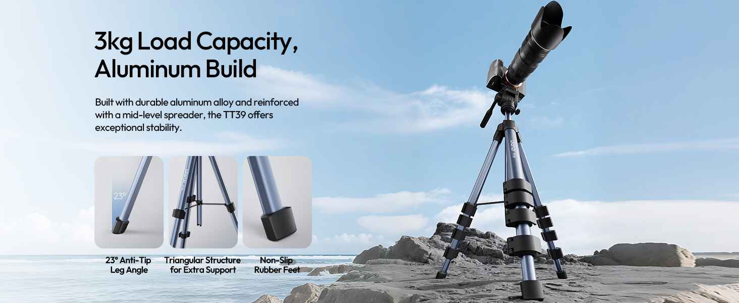 ULANZI TT39 Camera Tripod 61-Inch