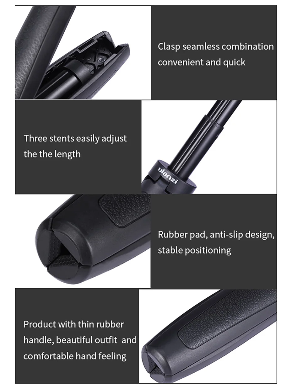 Ulanzi MT-09 Mini Portable Tripod Adjustable Desktop