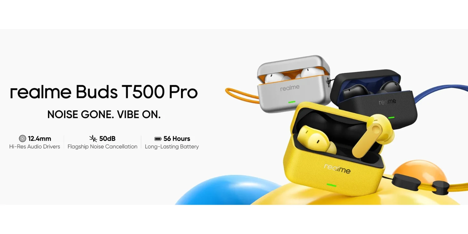 Realme Buds T500 Pro ANC TWS Earbuds: