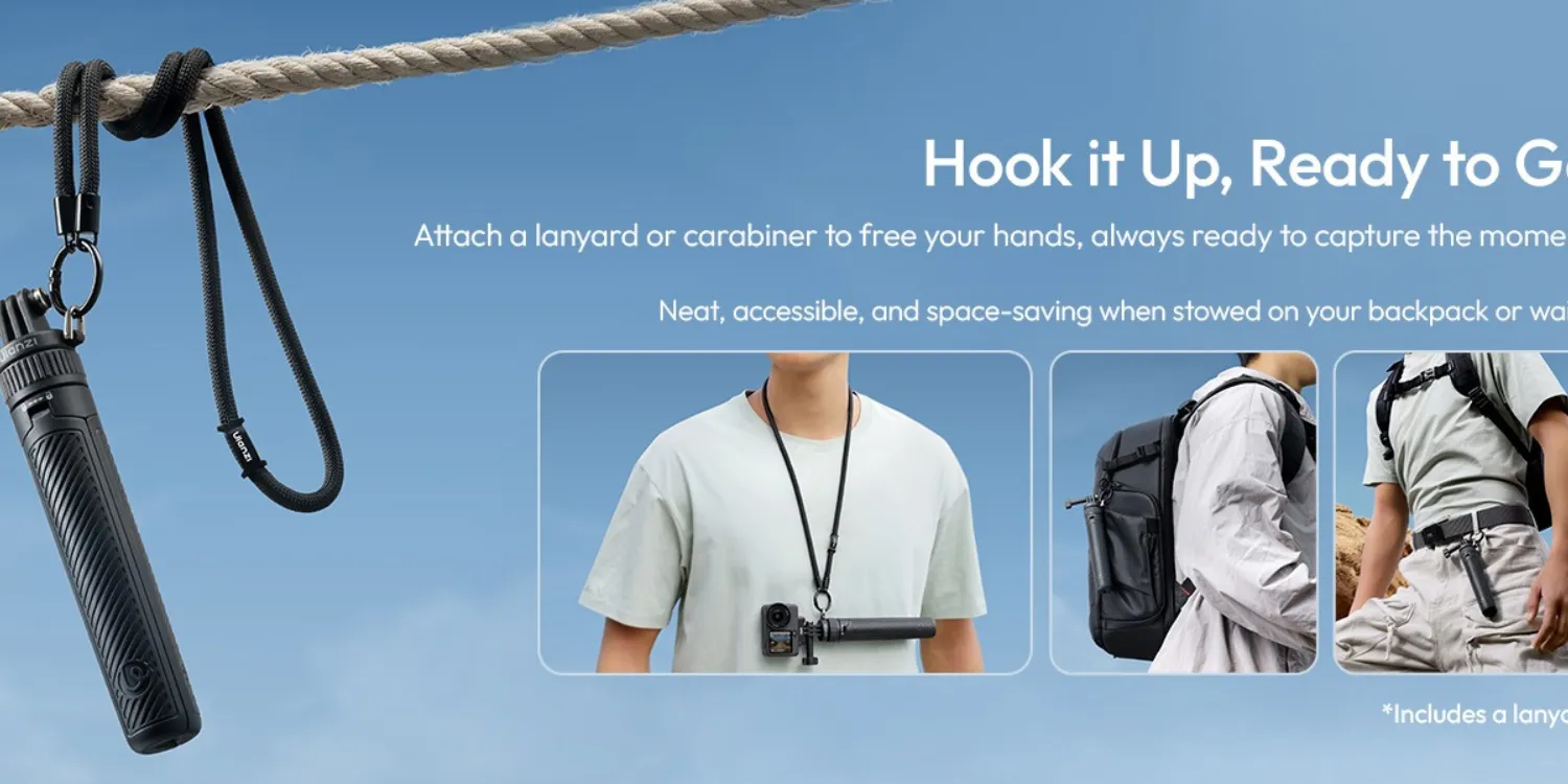 ULANZI MT92 Action Camera Selfie Stick
