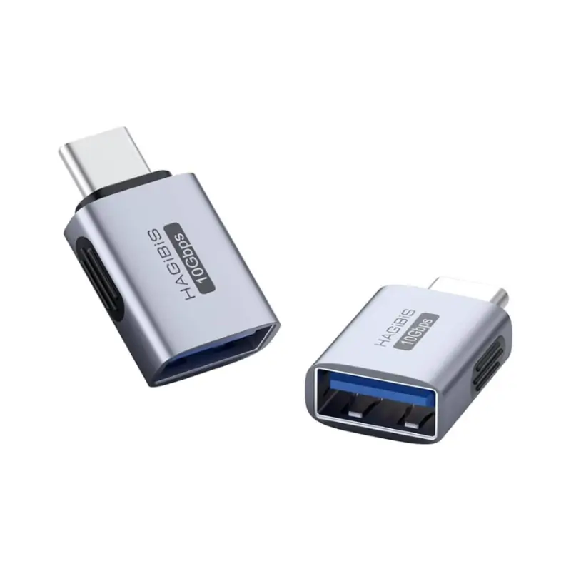 Hagibis USB 3.2 to Type-C OTG Adapter with 10Gbps Fast Transfer