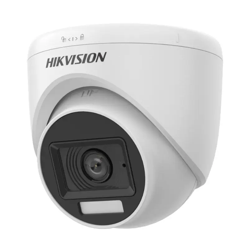 Hikvision DS-2CE76D0T-LPFS 2MP Smart Hybrid Light Turret Camera