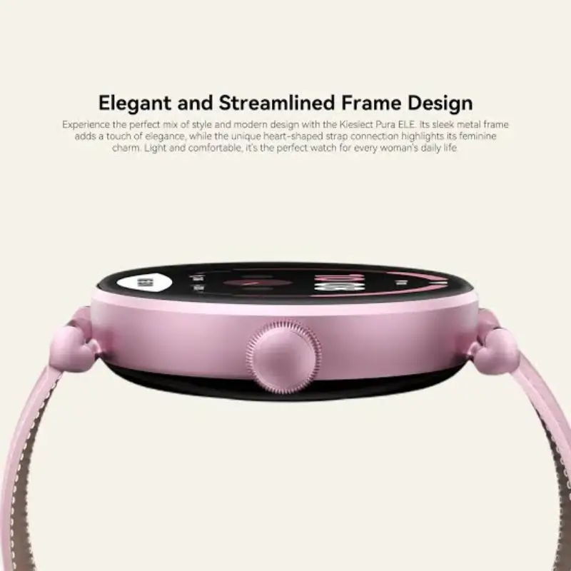 Kieslect Pura ELE AMOLED BT Calling Smartwatch with IP68 Rating Kieslect Pura ELE AMOLED BT Calling Smartwatch with IP68 Rating