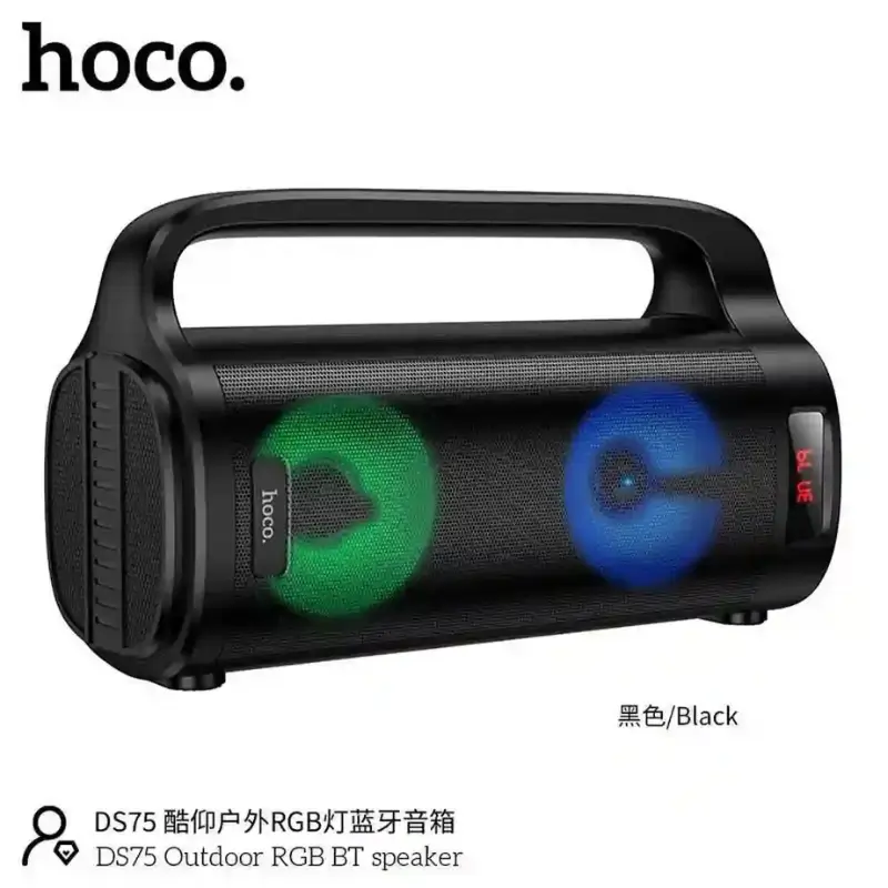 Hoco DS75 RGB Bluetooth 5.0 Speaker Hoco DS75 RGB Bluetooth 5.0 Speaker