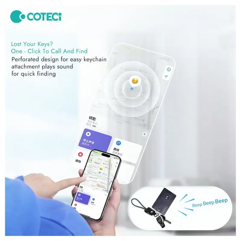 COTECi Bluetooth Card Find My Support