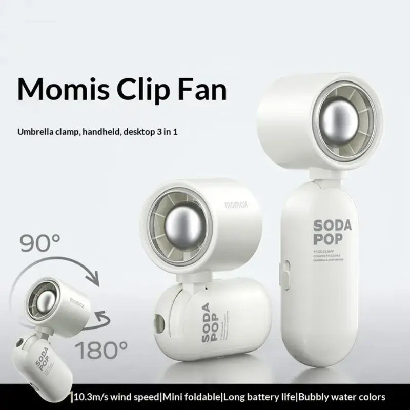Momax IF22 Foldable Umbrella Clip Fan for Outdoor Cooling Momax IF22 Foldable Umbrella Clip Fan for Outdoor Cooling