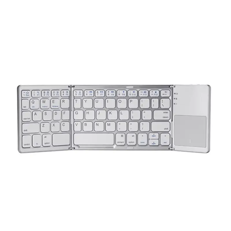 SmartDevil Tri-Fold Wireless Bluetooth Keyboard with Touchpad