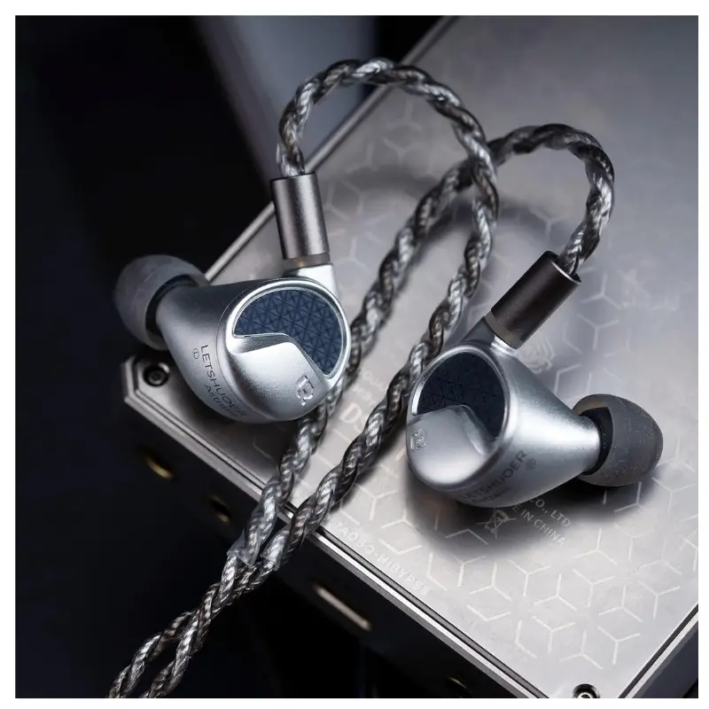 LETSHUOER Astralis Ring-Type Planar IEM Earphones with 0.78mm 2-Pin Cable
