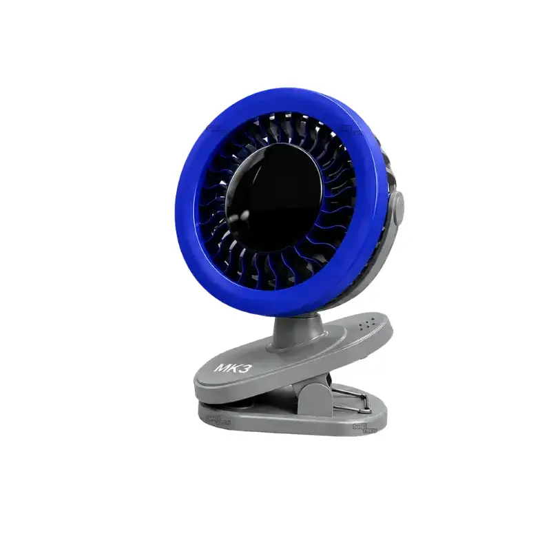 MKB Cool Air Mini F30 USB-Powered Portable Desktop Fan with 3 Adjustable Speeds & One-Touch Control