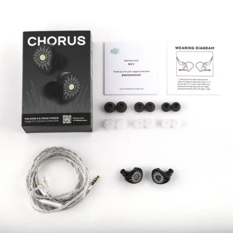 Kiwi Ears x B_Media Chorus Hi-Fi In-Ear Monitor Earphone