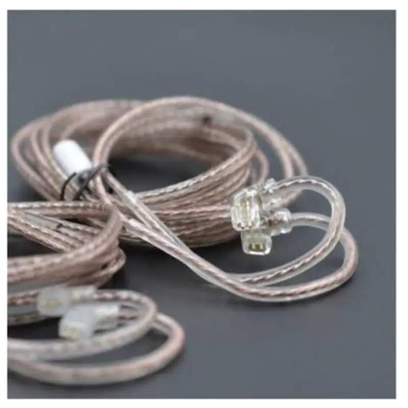 KZ OFC Flat Replacement Cable With Mic