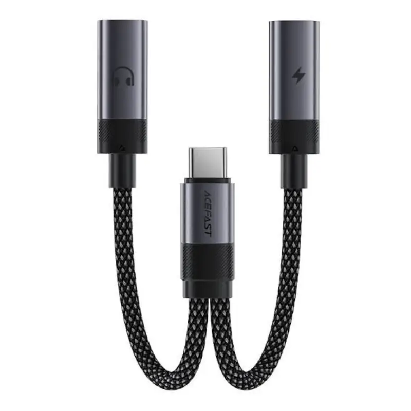 ACEFAST J14 USB-C Charging and Audio Splitter Adapter
