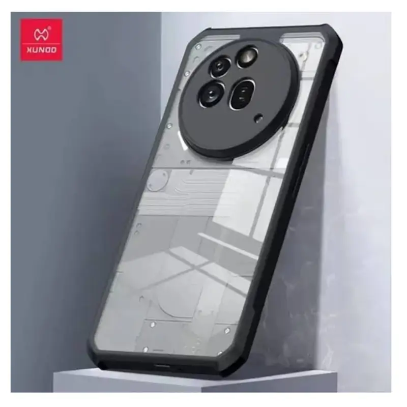 XUNDD Nothing Phone 3A Pro Clear Shockproof Bumper Case XUNDD Nothing Phone 3A Pro Clear Shockproof Bumper Case