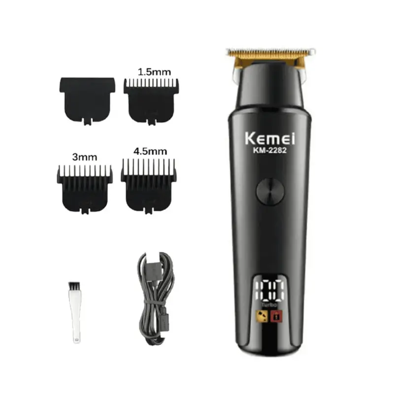 Kemei KM-2282 Rechargeable Hair Clipper and Beard Trimmer