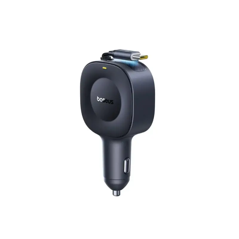 Baseus PrimeTrip VR2 30W Car Charger with Retractable Cable Baseus PrimeTrip VR2 30W Car Charger with Retractable Cable
