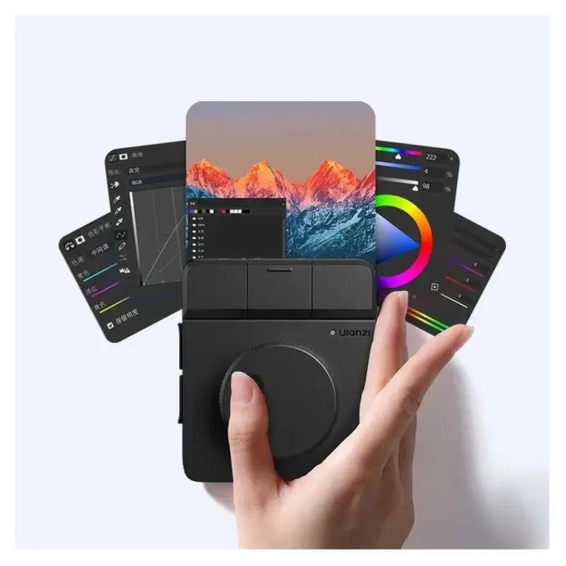 Ulanzi D100H Dial Creative Controller with RGB Keys
