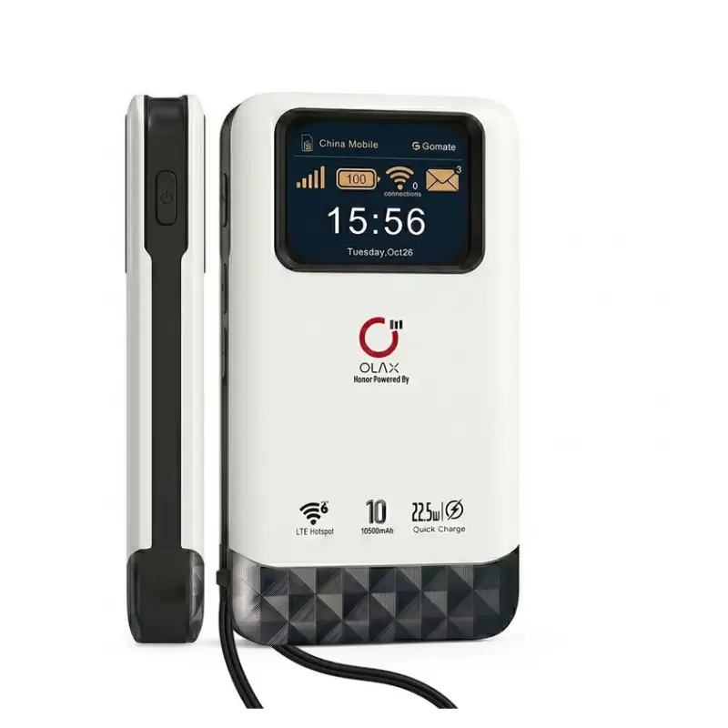 OLAX M200 GOMATE 4G LTE Pocket WiFi Router With 10,500mAh Power Bank