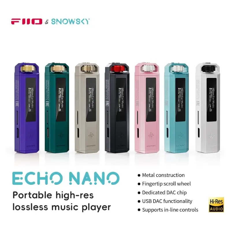 FiiO SNOWSKY Echo Nano Retro HiFi Lossless Music Player