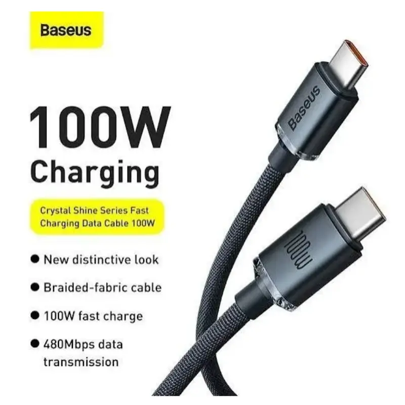 Baseus Explorer 100W USB-C to USB-C Fast Charging Cable