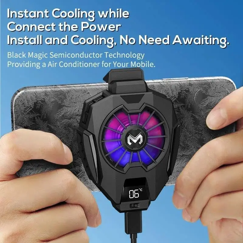  MEMO DL05 Phone Cooler with Real-Time Temperature Display