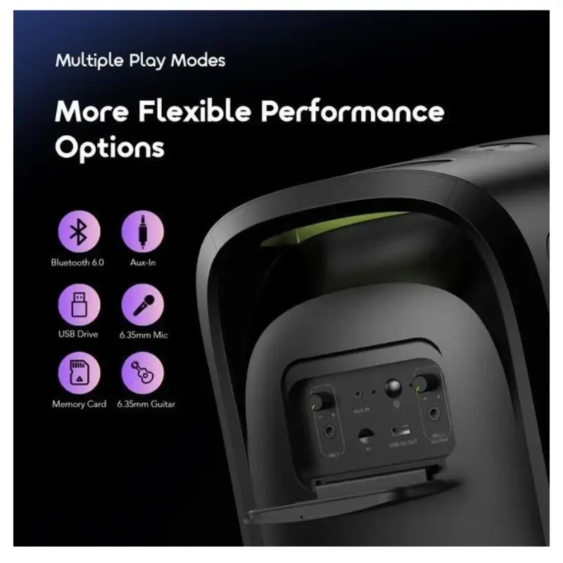 Oraimo SpaceBox Max 200W Auracast Wireless Speaker