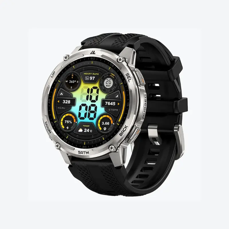KOSPET TANK T4C Rugged Smartwatch with Multi-GNSS GPS & AMOLED Display