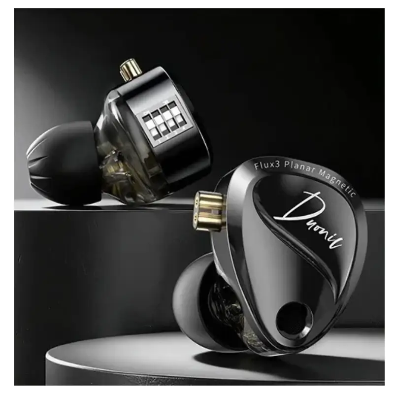 KZ Duonic Planar Magnetic Driver IEM Earphones with Dual Mic