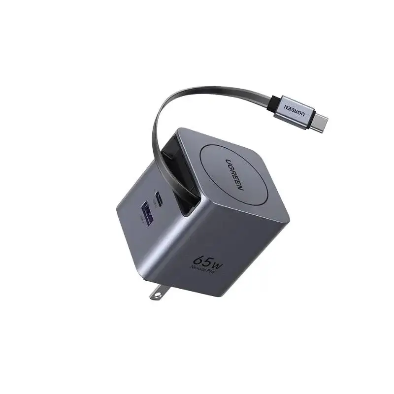 UGREEN X615 65W GaN Fast Charger with Retractable USB-C Cable UGREEN X615 65W GaN Fast Charger with Retractable USB-C Cable