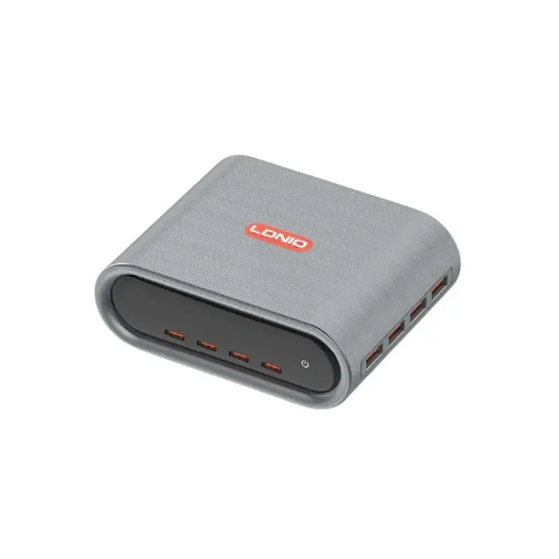 LDNIO Q17 100W GaN Desktop Charger with Multi-Port Fast Charging