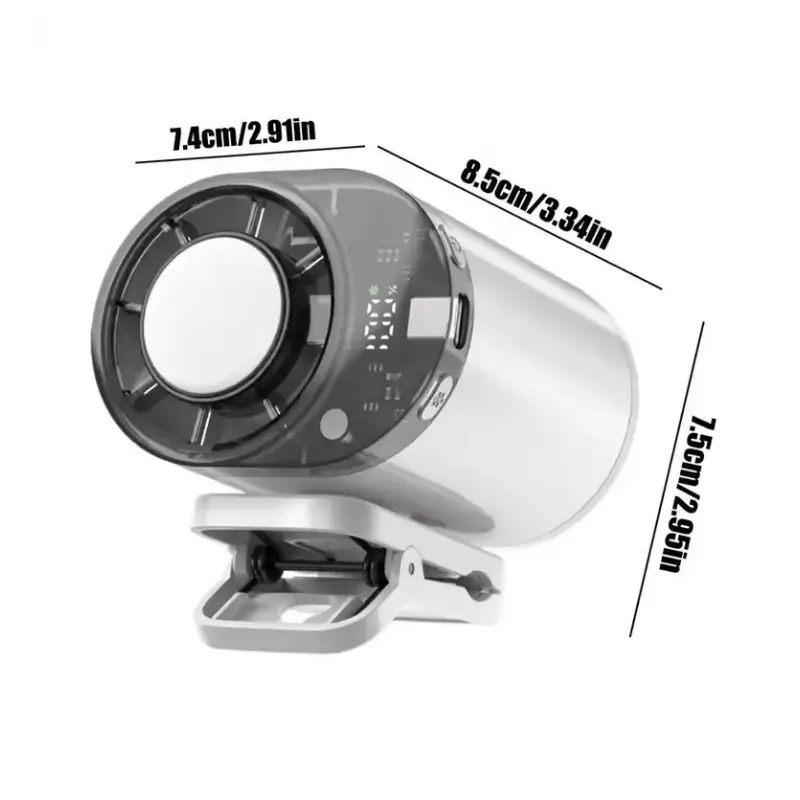 Generic G17 Rechargeable Clip Fan With Quiet USB Cooling Generic G17 Rechargeable Clip Fan With Quiet USB Cooling