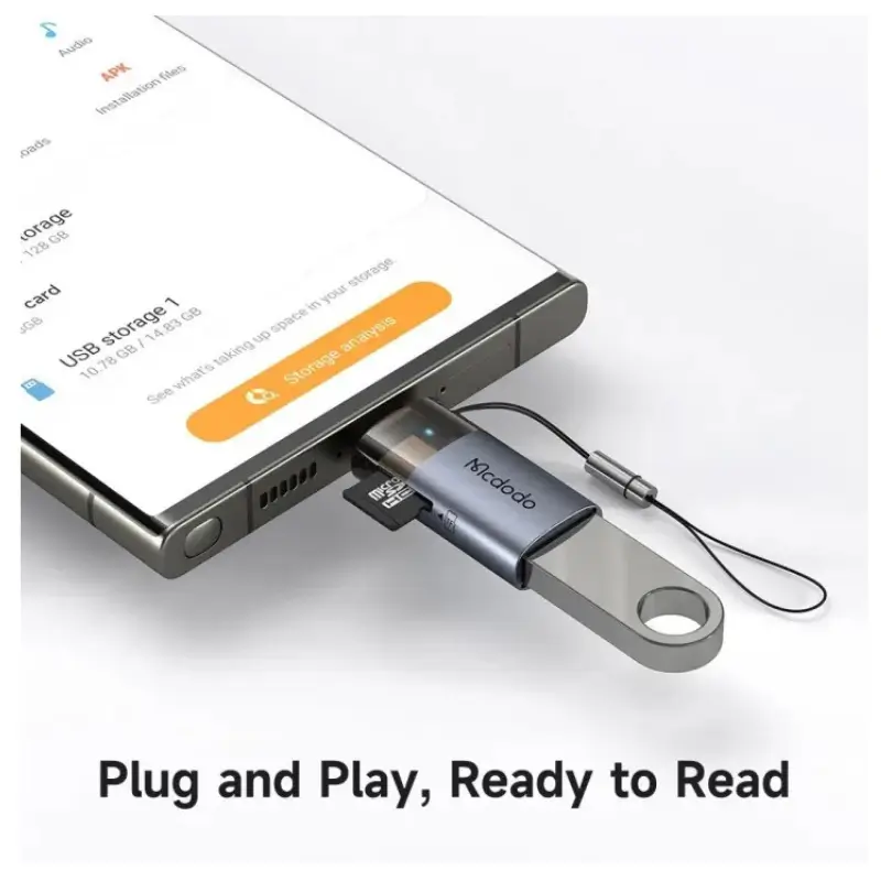 Mcdodo OT-760 USB-C OTG Adapter with TF Card Reader Mcdodo OT-760 USB-C OTG Adapter with TF Card Reader