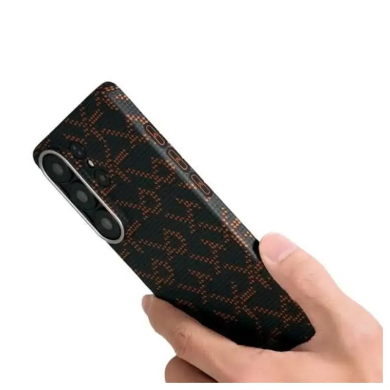 PITAKA Monogram Galaxy S26 Ultra MagSafe Case with Aaron Button