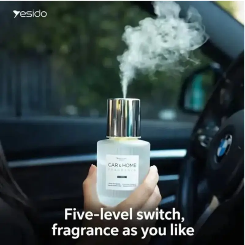 Yesido VC16-P Car Diffuser Perfume Refill 120ml Glass Bottle Long-Lasting Yesido VC16-P Car Diffuser Perfume Refill 120ml Glass Bottle Long-Lasting
