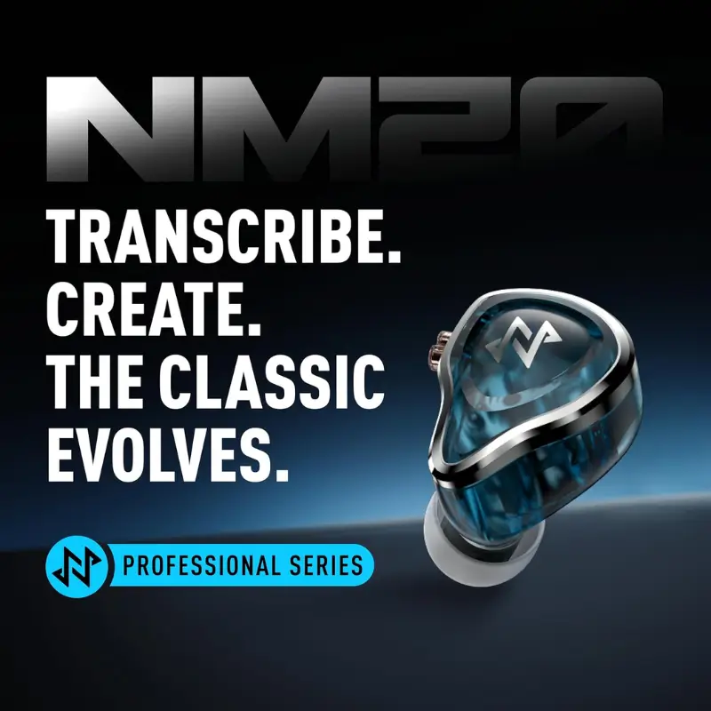 NFACOUS NM20 Dynamic Driver In Ear Monitor Studio Earphones NFACOUS NM20 Dynamic Driver In Ear Monitor Studio Earphones