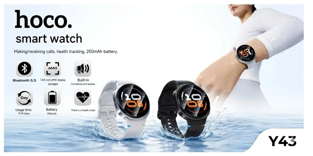 hoco-y43-amoled-smart-watch-front-view..webp