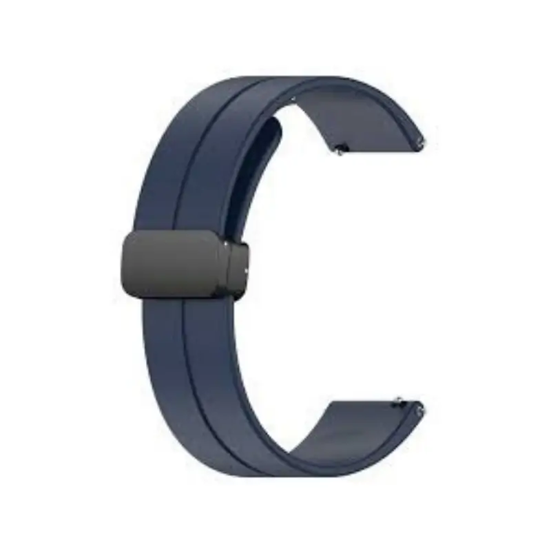 22mm Silicone Magnetic Buckle Strap for Smartwatch