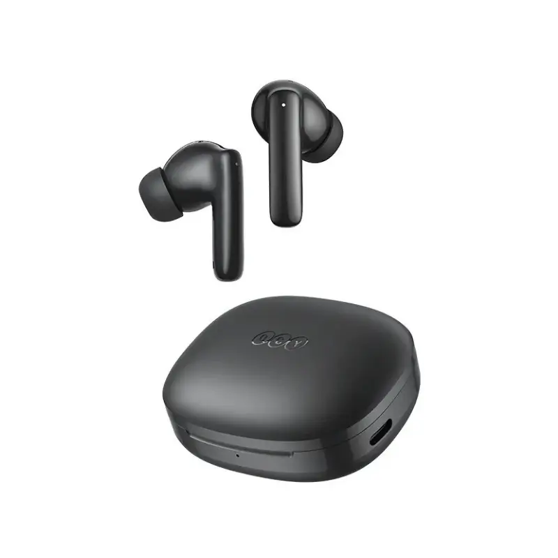QCY T13 Pro Bluetooth 5.3 ANC Earbuds with Quad-Mic Call Clarity
