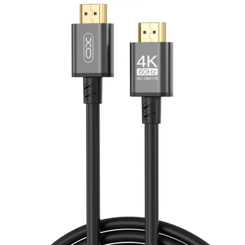 XO GB017A HDMI to HDMI Metal Adapter Cable 4K@60Hz 3M XO GB017A HDMI to HDMI Metal Adapter Cable 4K@60Hz 3M