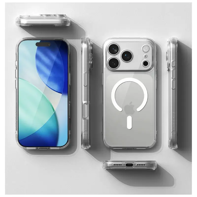Ringke Fusion Magnetic Clear Case for iPhone 17 Pro Max Ringke Fusion Magnetic Clear Case for iPhone 17 Pro Max