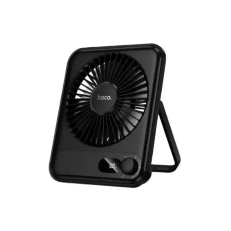 Hoco HX607 Slim Desktop Rechargeable Fan with 100-Level Wind Control Hoco HX607 Slim Desktop Rechargeable Fan with 100-Level Wind Control