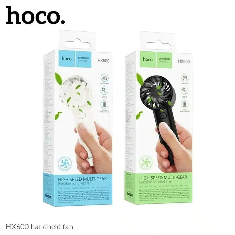 Hoco HX600 Portable Handheld Fan Hoco HX600 Portable Handheld Fan