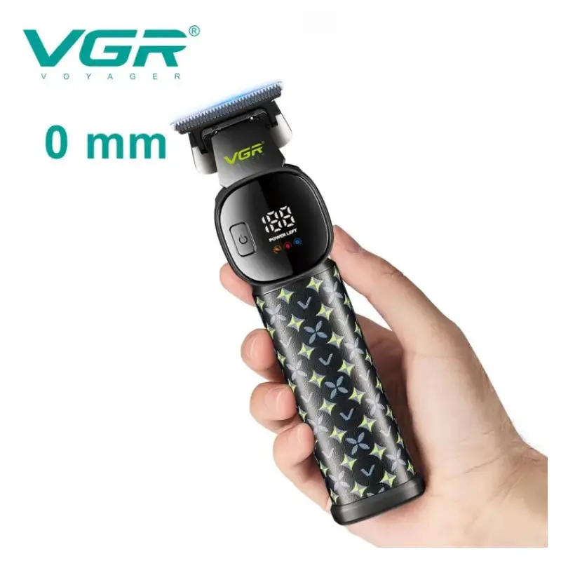 VGR V-185 Professional Hair & Beard Trimmer with LED Display & 220-Min Battery VGR V-185 Professional Hair & Beard Trimmer with LED Display & 220-Min Battery