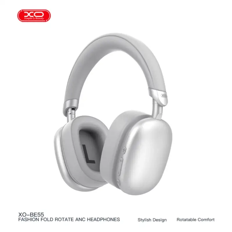 XO BE55 Foldable ANC Noise Cancelling Headphones