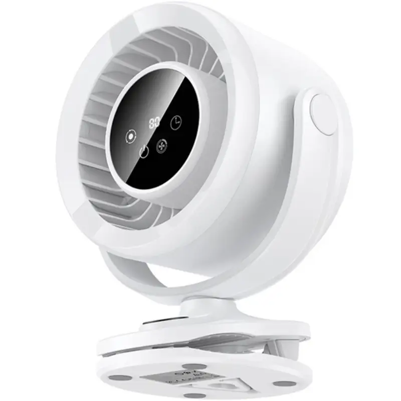 Hoco HX608 3-in-1 Clip Fan with Automatic Rotation and 3600mAh Battery Hoco HX608 3-in-1 Clip Fan with Automatic Rotation and 3600mAh Battery