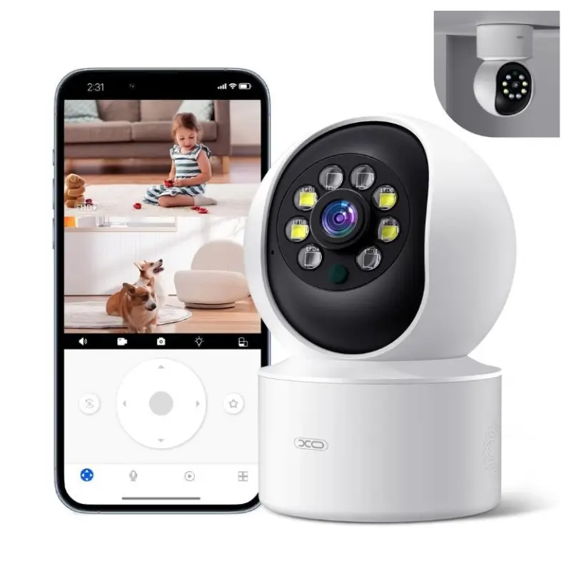 XO CR01 HD Smart Wi-Fi Security Camera with AI Humanoid Tracking XO CR01 HD Smart Wi-Fi Security Camera with AI Humanoid Tracking