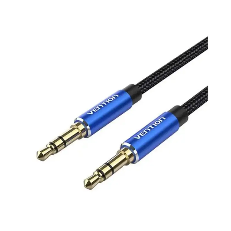 Vention BAWBG 3.5mm Male to Male Audio Cable – Cotton Braided, 1.5M Vention BAWBG 3.5mm Male to Male Audio Cable – Cotton Braided, 1.5M