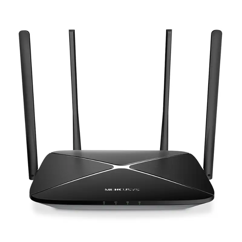 Mercusys AC12G AC1300 Dual Band Router with WPA3 Security & 4 Antennas Mercusys AC12G AC1300 Dual Band Router with WPA3 Security & 4 Antennas