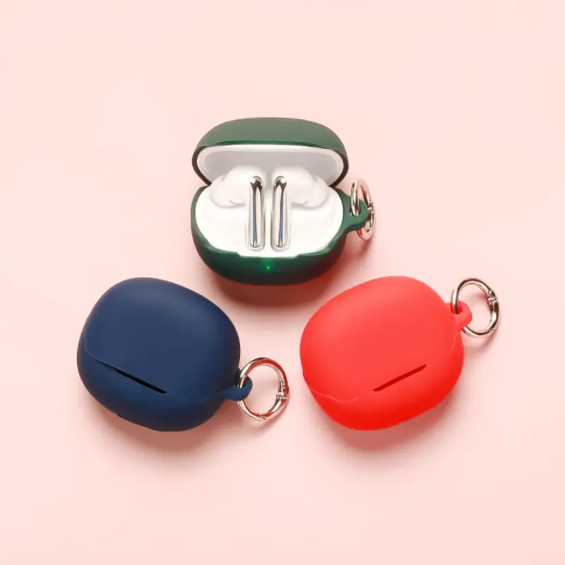 QCY MeloBuds N60 Shockproof Silicone Case with Nylon Hook QCY MeloBuds N60 Shockproof Silicone Case with Nylon Hook